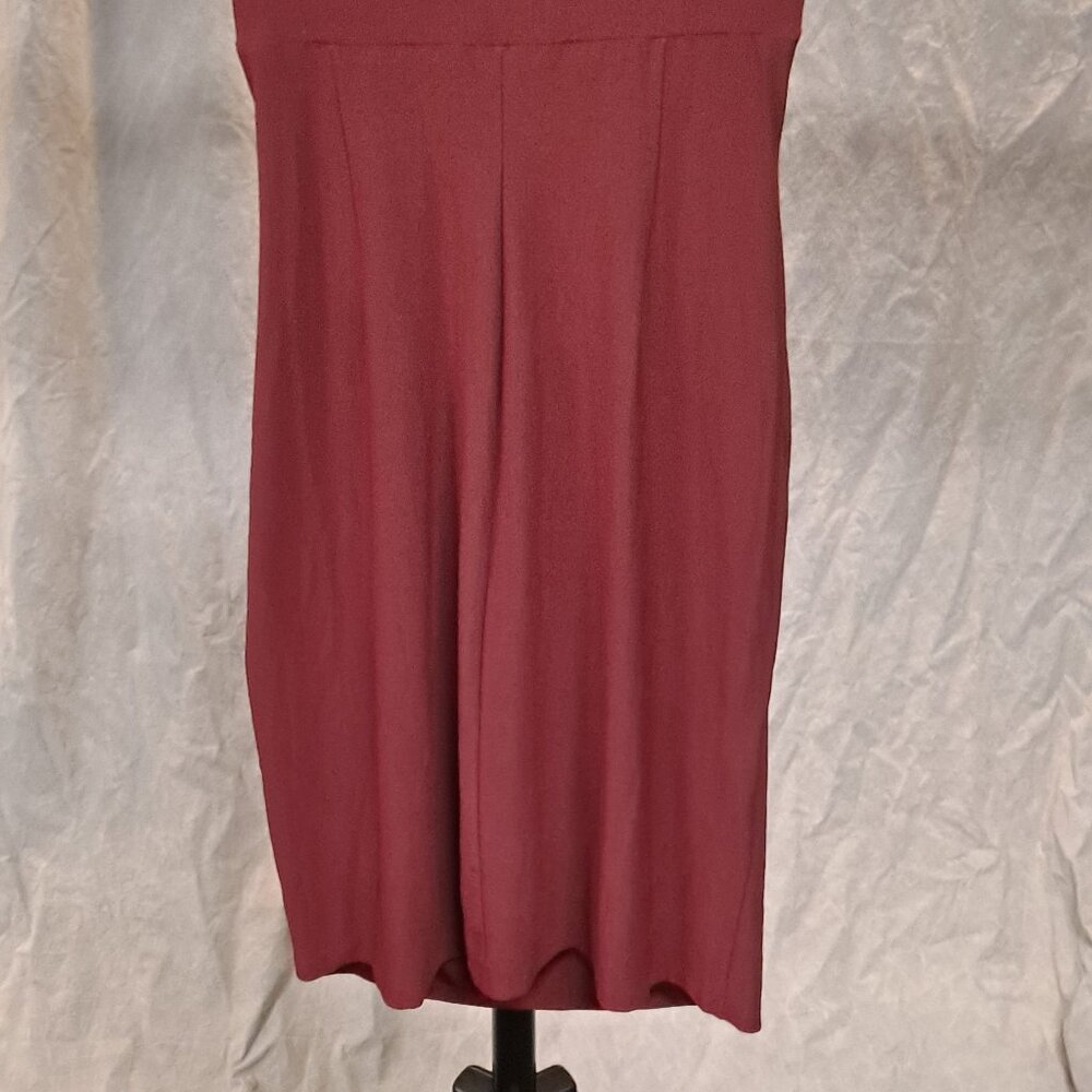 American Living Burgundy Dress Size 12 - Picture 6 of 6
